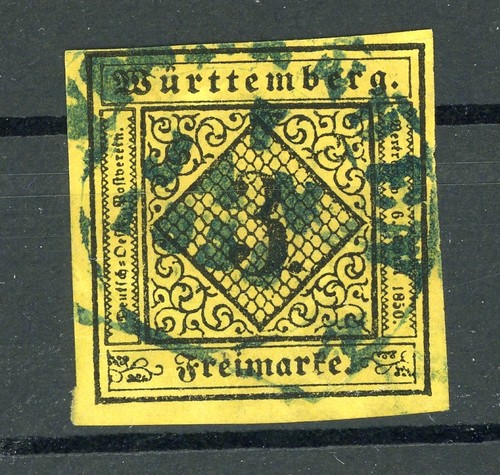 Württemberg michel 2d - n.,