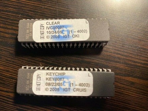 Igt s2000 clear key - igt, chip